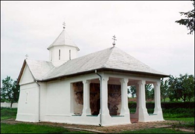 Lcauri de cult din Romnia; Biserica Schimbarea la Fa a Mnstirii Sraca; ; ; sec. XV; 1401; 1500; Biseric; ortodox; Orthodox; orthodoxe; SEMLACU MIC; GTAIA; Timi; ; Arhiepiscopia Timioarei; Mitropolia Banatului; 