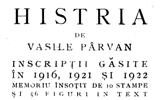 Histria VII. Inscripţii găsite în 1916, 1921 şi 1922