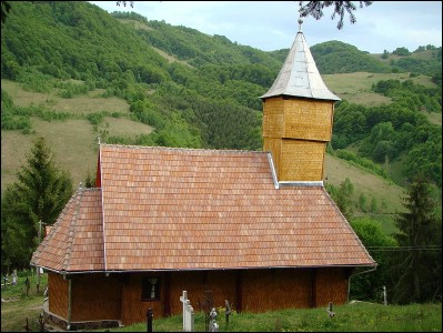 Lcauri de cult din Romnia; Biserica de lemn Sfinii Arhangheli; ; ; sec. XV, modif. i adugiri sec. XVIII, XIX, XX; 1401; 1500; Biseric de lemn; ortodox; Orthodox; orthodoxe; COJOCANI; MOGO; Alba; ; Arhiepiscopia Alba Iuliei; Mitropolia Clujului, Albei, Crianei i Maramureului; 