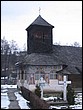 Biseric de lemn; ortodox; orthodox; Biserica de lemn Adormirea Maicii Domnului; sat; GLMBOCU; BASCOV