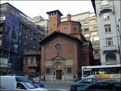 Lăcaşuri de cult din România; Biserica Italiană Preasfântul Mântuitor; ; ; 1911-1913; 1911; 1913; Biserică; romano-catolic; Roman-Catholic; roman-catholique; BUCUREŞTI; ; Bucureşti; ; Arhiepiscopia Romano-Catolică Bucureşti; Biserica Romano-Catolică din România; 