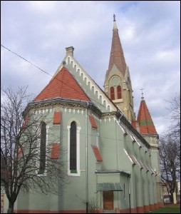 Lăcaşuri de cult din România; ; ; ; 1902-1903; 1902; 1903; Biserică; evanghelic; Evangelic; évangélique; ORADEA; ; Bihor; ; Uniunea comunităţilor cultului creştin după evanghelie Bihor; Biserica Evanghelică Română; 
