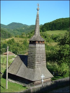 Lăcaşuri de cult din România; Biserica de lemn Pogorârea Sf. Duh; ; ; 1725; 1725; ; Biserică de lemn; ortodox; Orthodox; orthodoxe; CĂZĂNEŞTI; VAŢA DE JOS; Hunedoara; Protopopiatul Brad; Episcopia Aradului; Mitropolia Banatului; 
