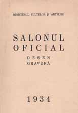 SALONUL OFICIAL DESEN, GRAVURĂ - 1934